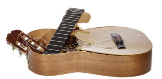 Broken Guitar quit guitar