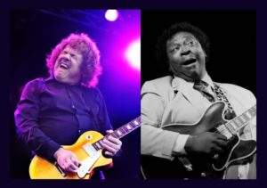 Guitar masters Gary Moore and BB King