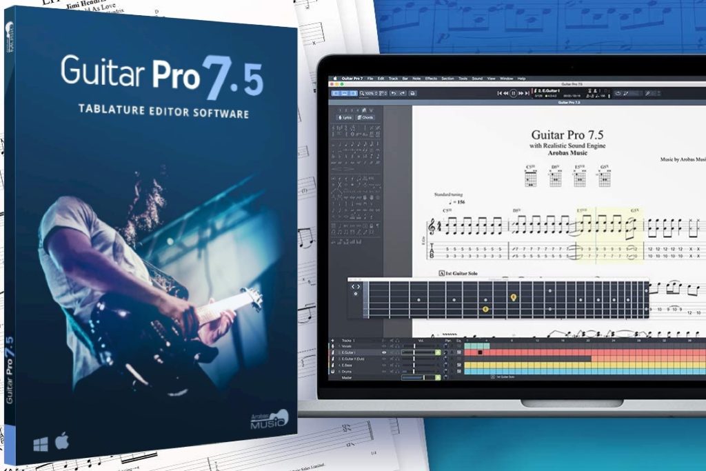 Guitar Pro - Tab Editor Software for Guitar, Bass, Drum, Piano and