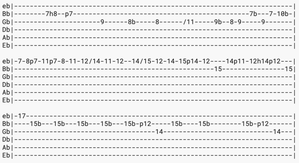 Pieces Tab by Sum 41 (Guitar Pro) - Easy Solo Guitar